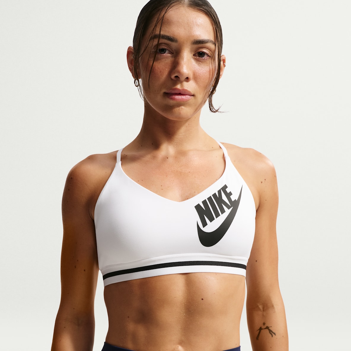 White Sports Bras. Nike CA